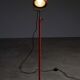 Bright orange spot floor lamp by Aneta