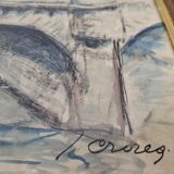 Painting ink and watercolor - jean crozes