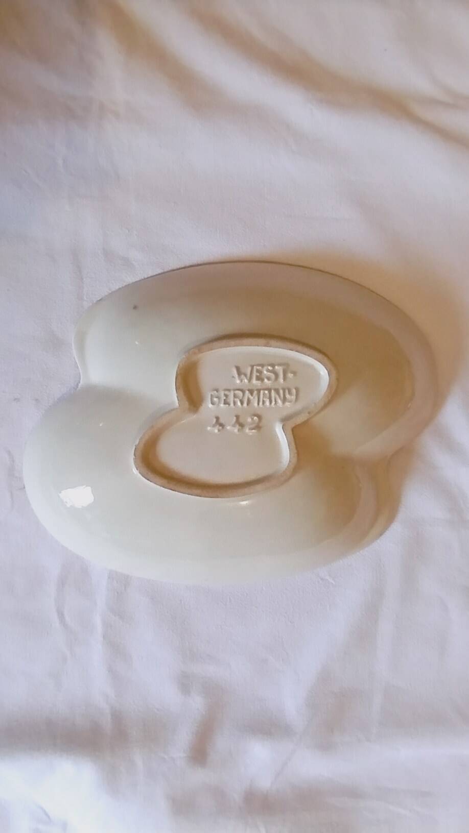 West Germany ceramic pocket emptier