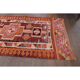 1970s Vintage Turkish Hand-Knotted Wool Cotton Purple Runner Rug 85x292