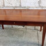 Solid walnut bistro table.
