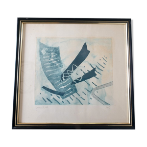 Lithographie en couleurs, Henri