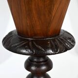 Trumpet Table for Work and Games, Walnut – Late 19th Century