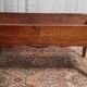 Table with a kneading trough in beech from the 19th century.