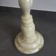 Alabaster pedestal table