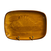 Set de 6 assiettes vintage décor poisson St Clément