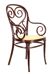 Fauteuil viennois No. 4 de Thonet 1870