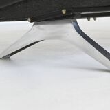 Canapé 3 places De Sede modèle DS-31 en cuir noir, Suisse 1970