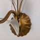 Paire appliques feuilles