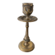 Antique bronze candle holder
