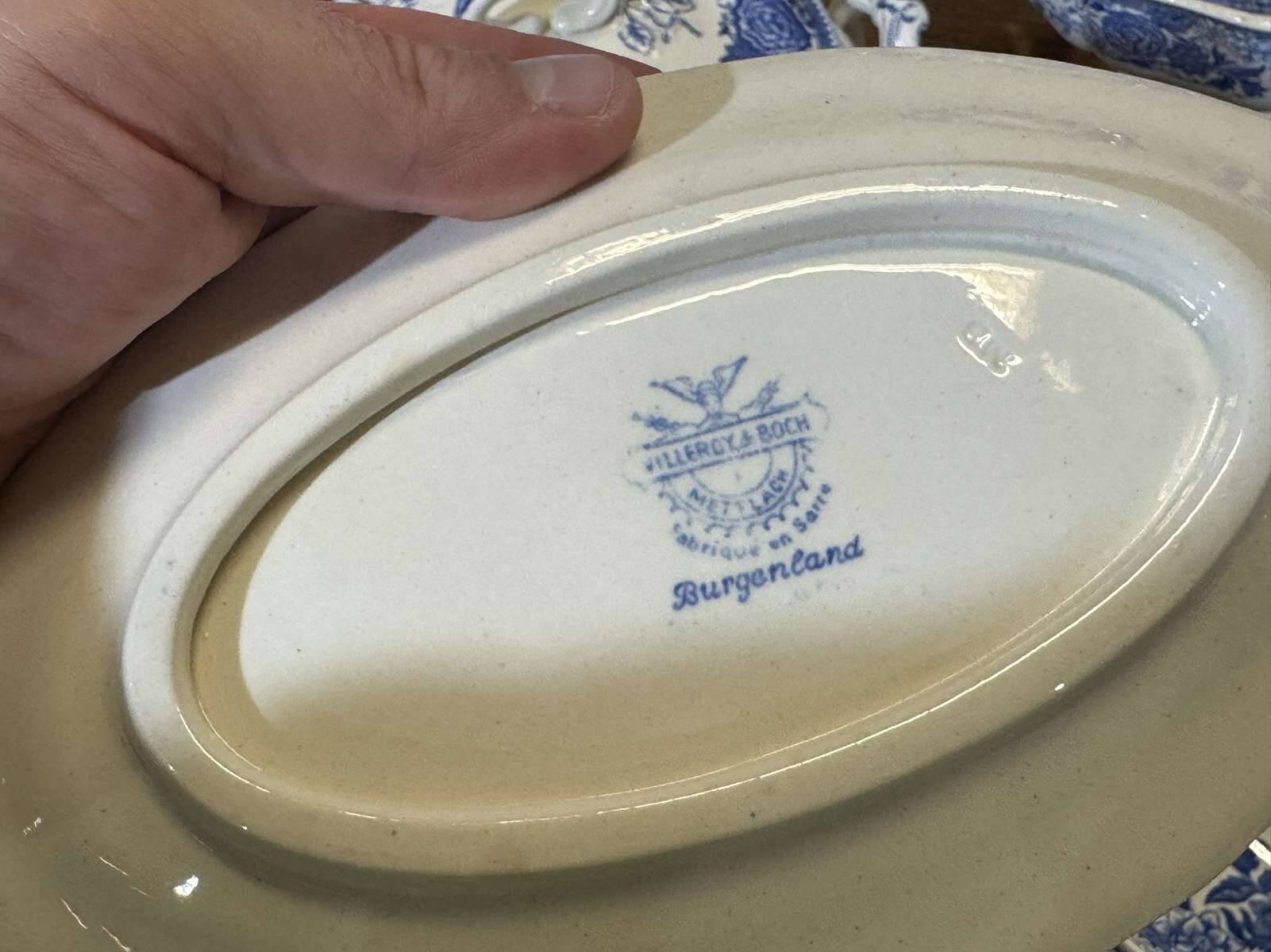 32-piece table service Burgenland decor from Villeroy and Boch.