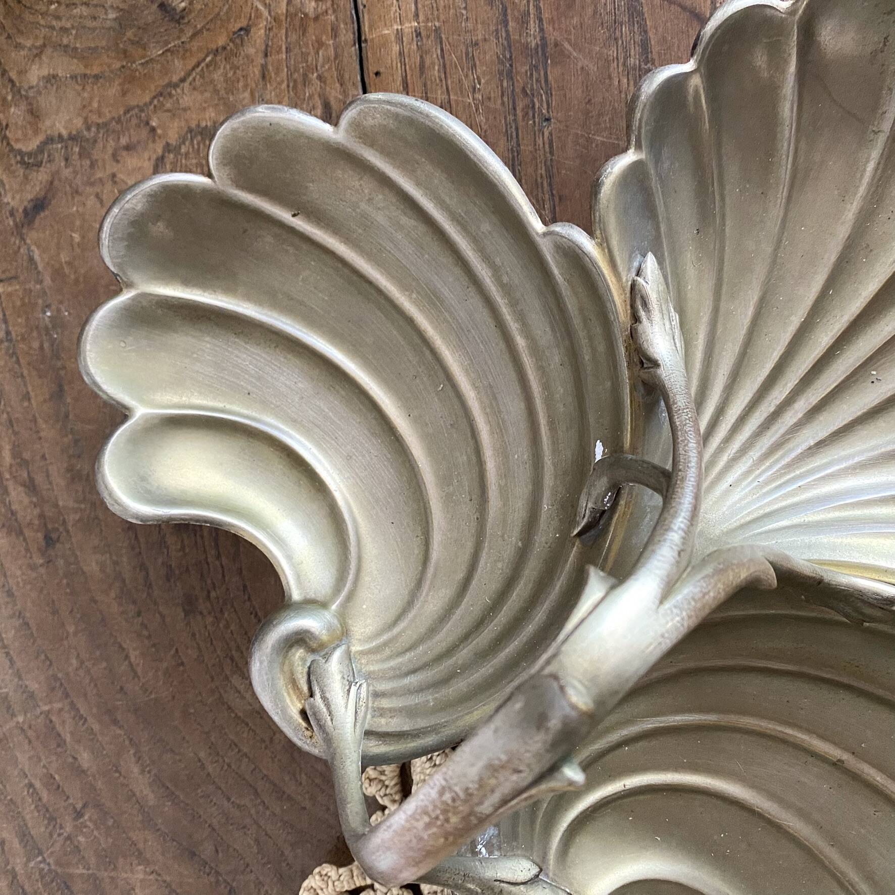 Art Nouveau silver-plated serving tray