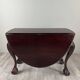 Mahogany drop-leaf table, 20th century