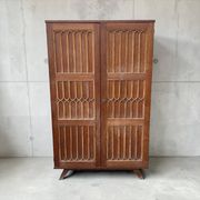 René Gabriel rare wardrobe from 1945-50, furniture from the reconstruction period.
