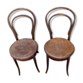 Lot of two bistro chairs No.14 from Thonet