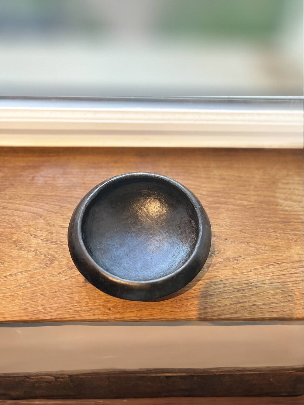 Abron "Kânâh" smoked terracotta bowl duo Ø 15-17 cm | Artisanat A