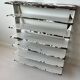 Metal wall workshop shelf