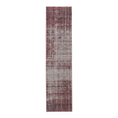 Vintage Turkish hallway rug 80x327 cm