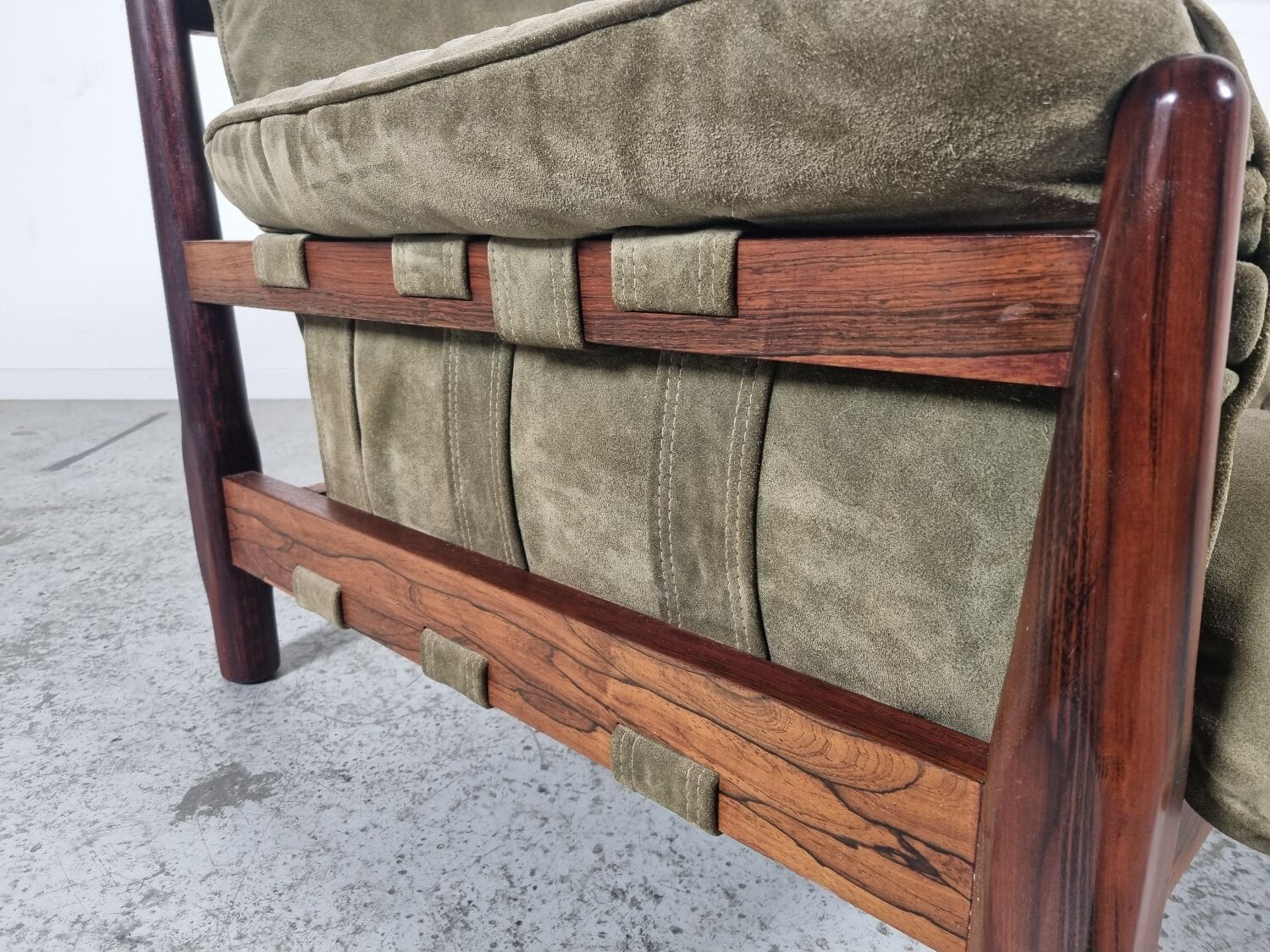 Brazilian rosewood sofa 70s