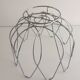 Basket Bowl Fruit Basket Centerpiece Chrome Metal Stainless Steel Art Design...