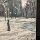 Pierre PERESS (1919-1990) Notre-Dame de Paris, Huile sur toile 1980's