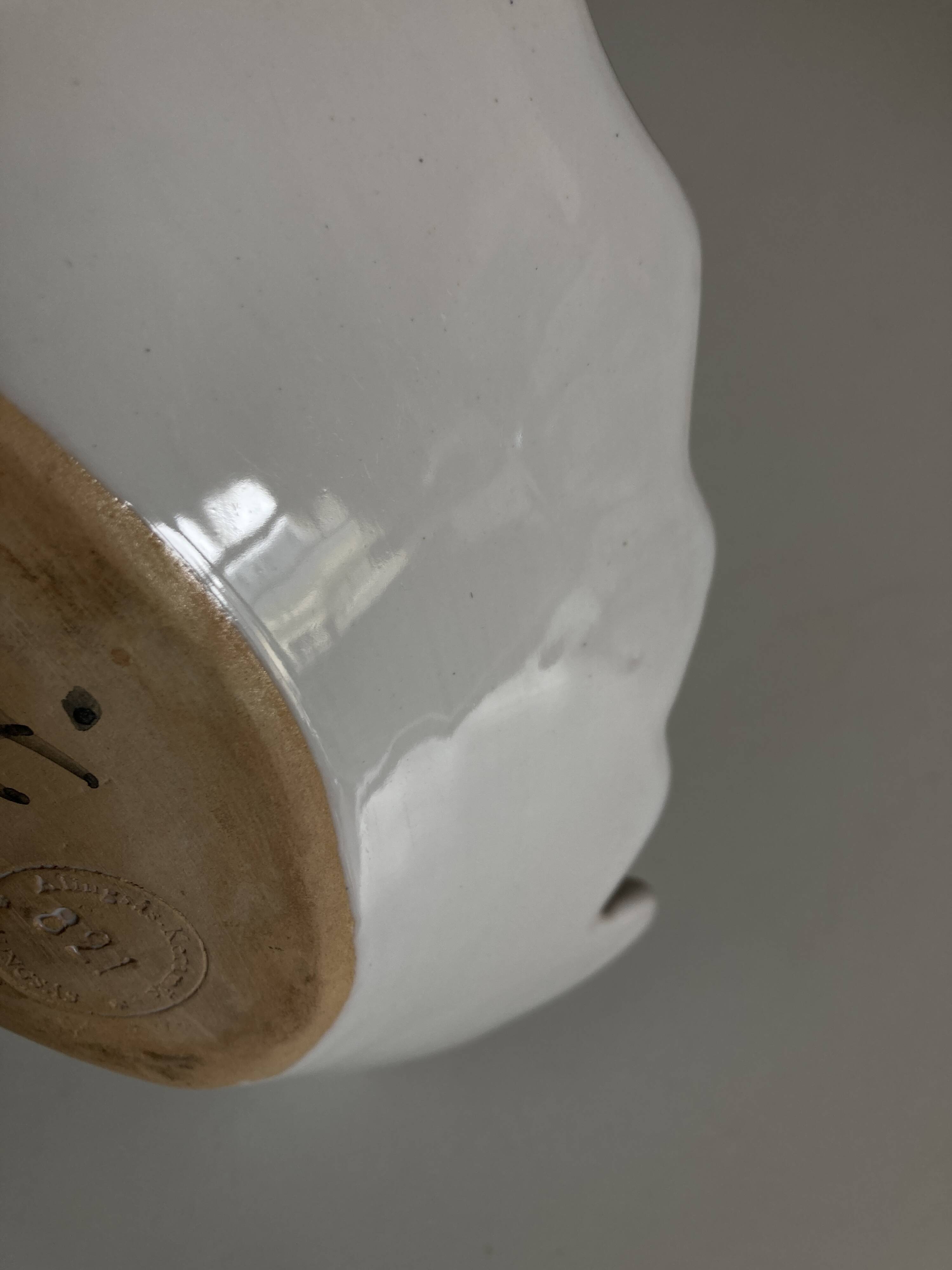 Aligsas Sweden ceramic fish dish 1980 Scandinavian