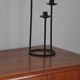 Bougeoir, candlestick 3 Scandinavian metal lights