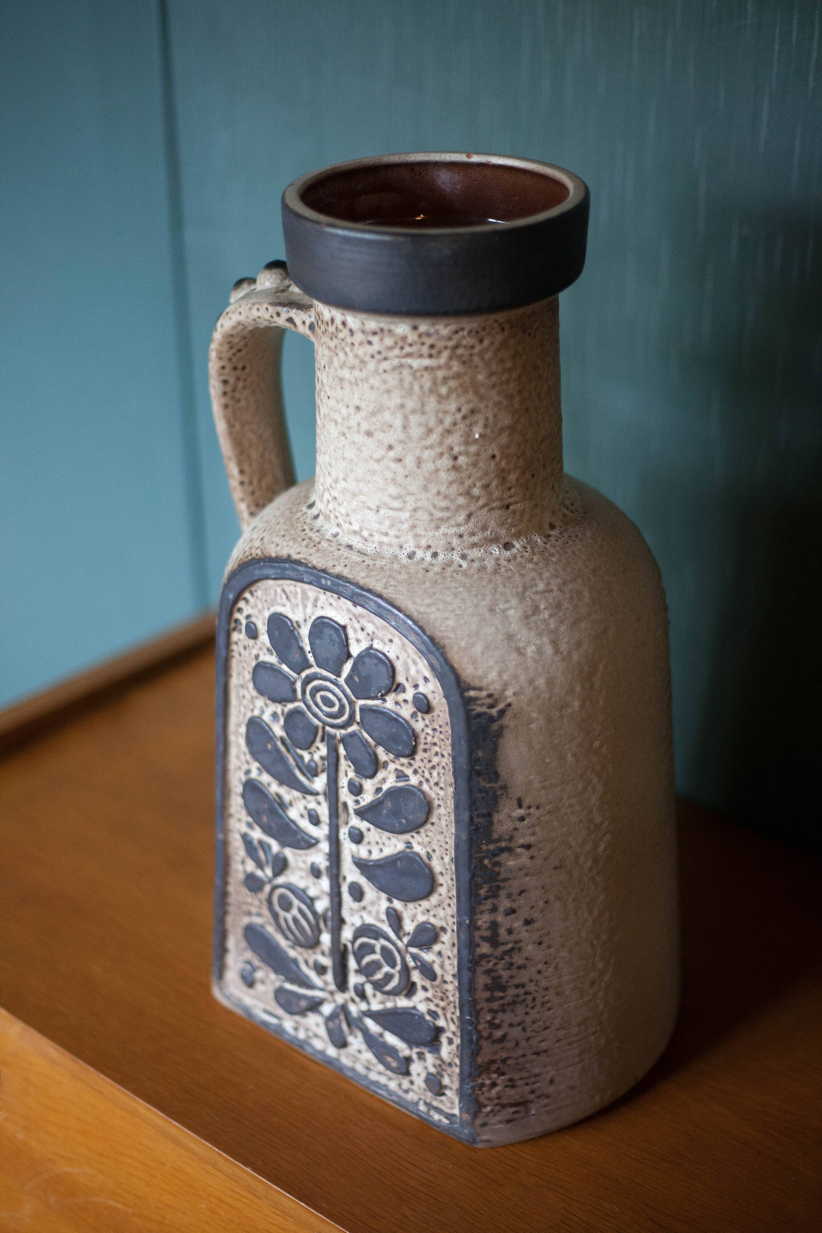 Ceramic vase Germany ,Carstens Tönnieshof Luxus Series Designed by Dieter Peter 70's