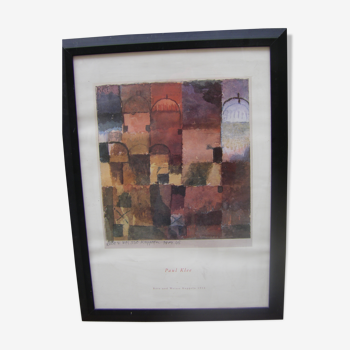 Affiche d'exposition "Paul Klee"