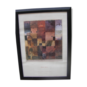 Affiche d'exposition Paul Klee