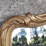Golden mirror 98x145cm