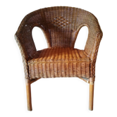 Rattan armchair