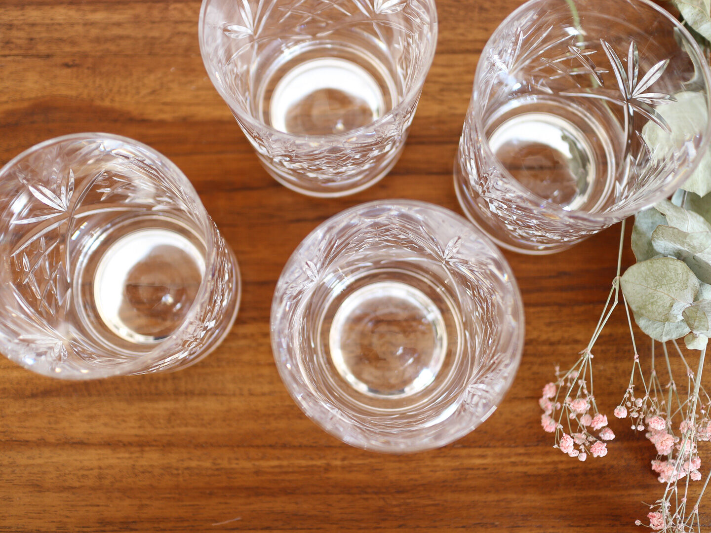 Whisky glasses in Cristal de Paris