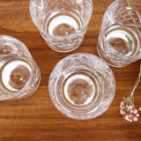 Whisky glasses in Cristal de Paris