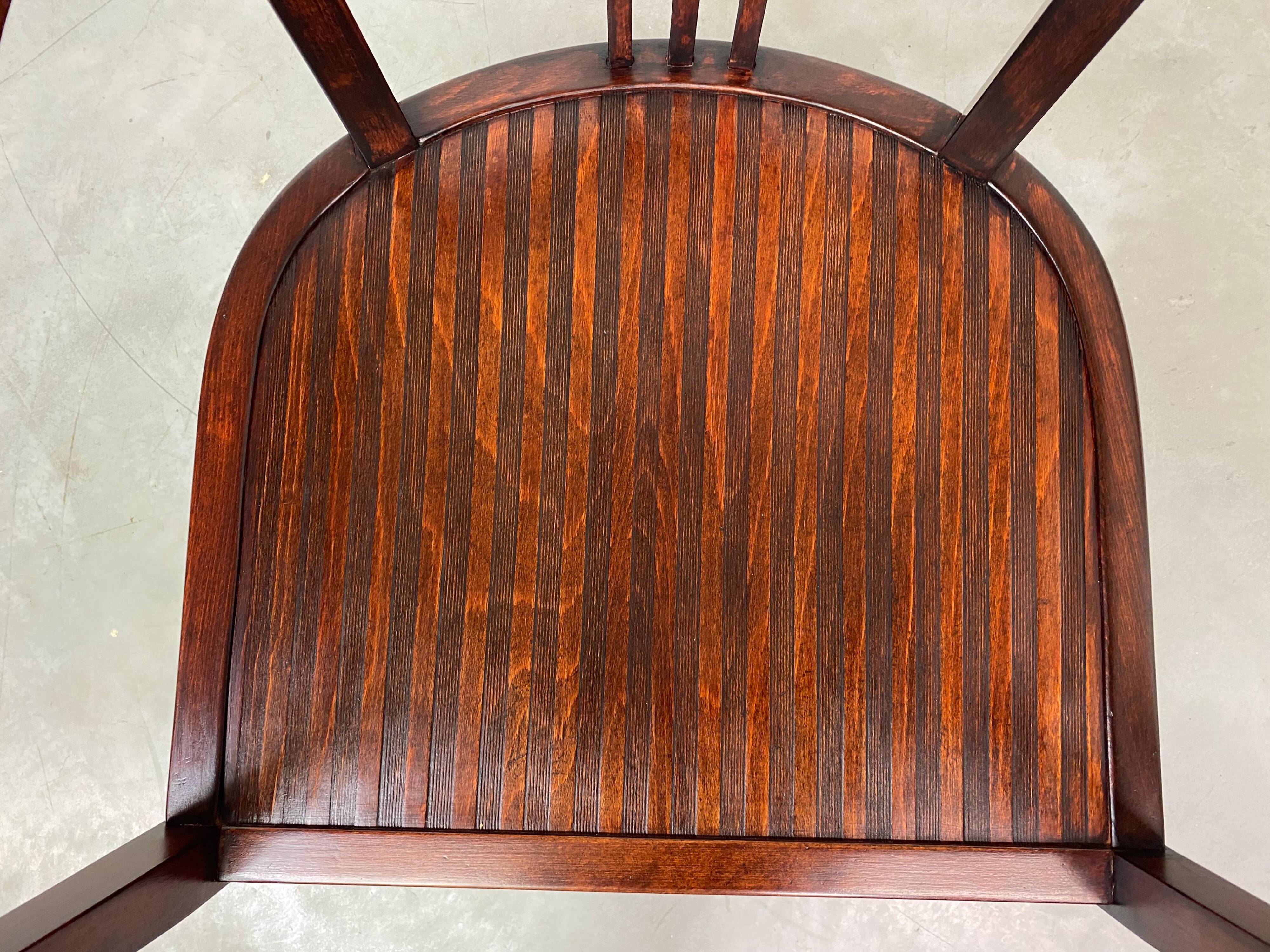 Art Nouveau office chair