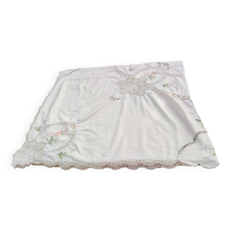 Embroidered tablecloth