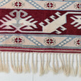 2x7 Oushak Sky Blue Runner Rug, 77x226Cm