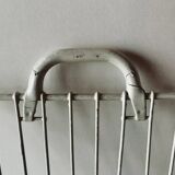 Old large metal basket/basket - laundry basket