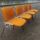 Series of 4 DSC chairs by Giancarlo Piretti for Anomina Castelli design