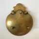 Empty pocket brass ashtray