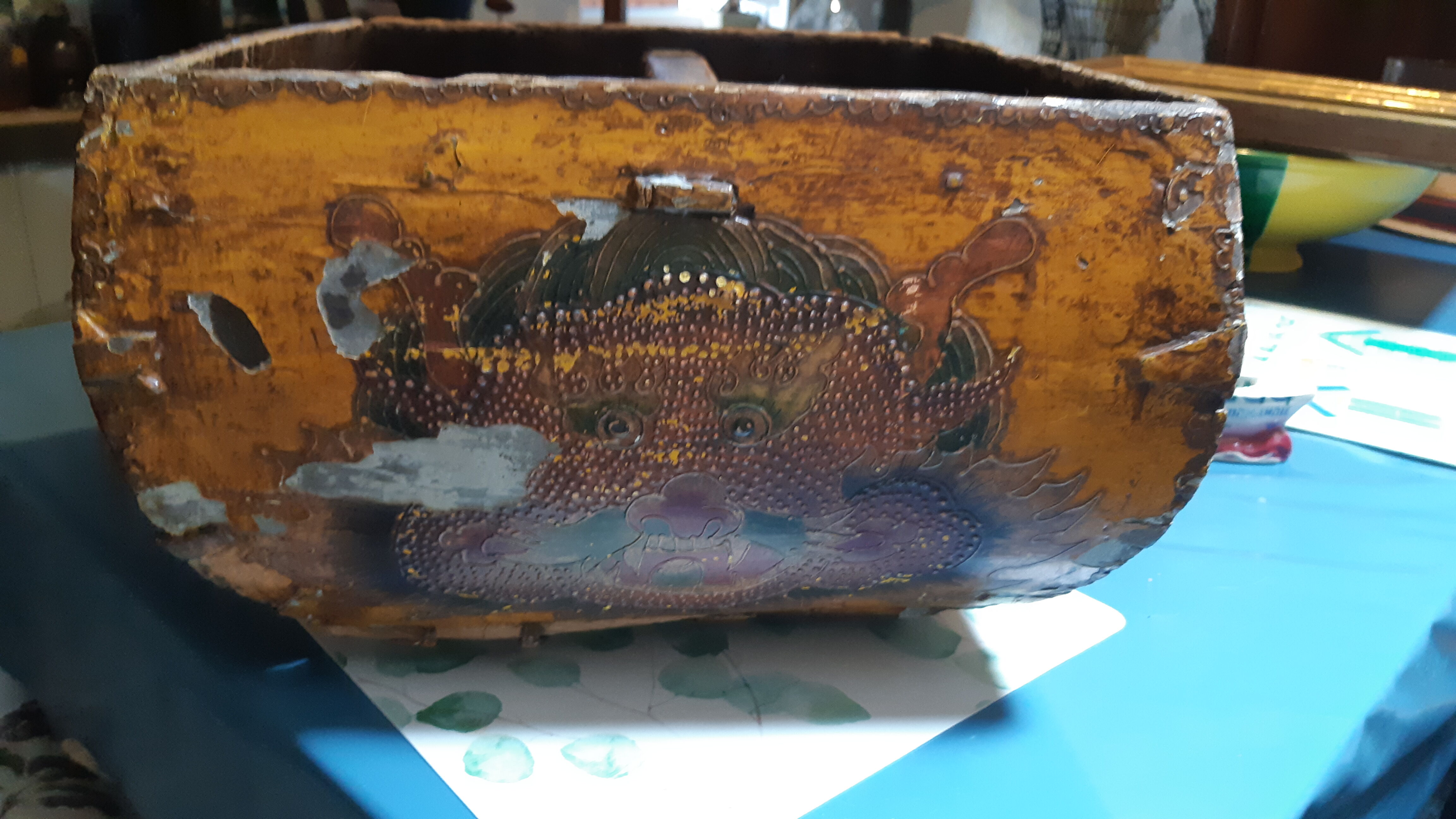 Old Asian basket