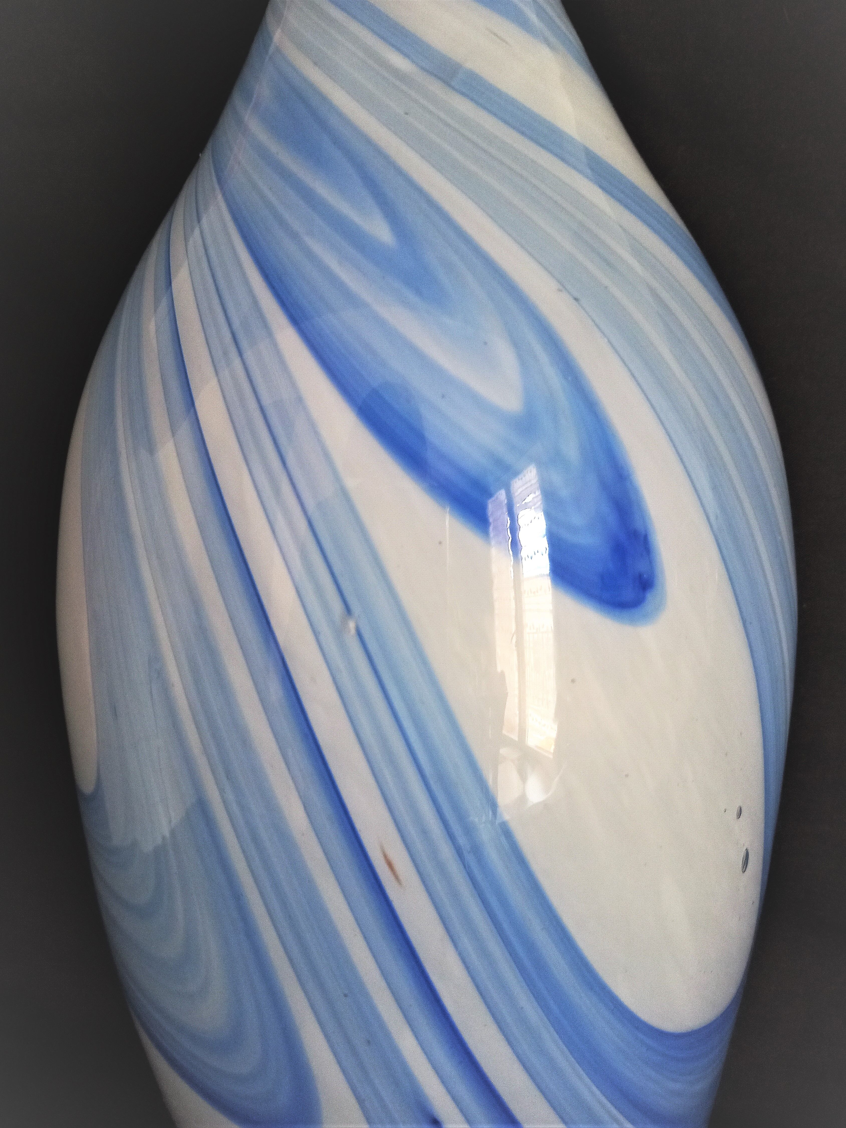 Large Murano glass soliflore vase, H - 38 cm.