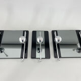 Set of 3 coat racks 1970