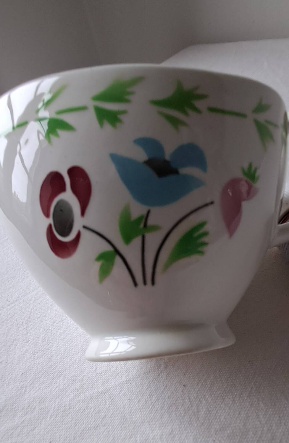 Poupette sauce boat by Digoin Sarreguemines