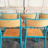 Lot of 13 adult Mullca school chairs