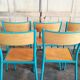 Lot de 13 chaises d'école adulte Mullca