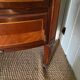 Wooden dresser marble tray