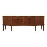 Walnut sideboard, Danish design, 1960s, production: Denmark