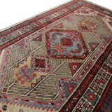 Antique handmade persian wool sarab rug- 166x102cm