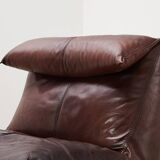 Early Bambole Lounge Chair + Ottoman by Mario Bellini for C&B Italia 1972